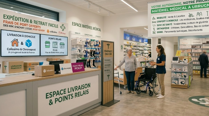 livraison dans un point relais