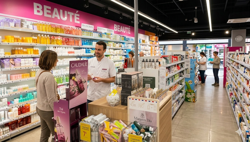 pharmacie urrugne rayon beaut&eacute; et conseil beaut&eacute;