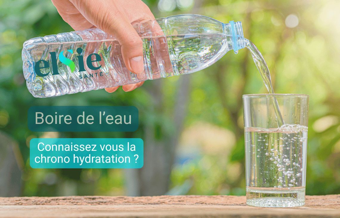 Connaissez vous la chrono hydratation ? pourquoi c’est essentiel pour votre santé de boire de l'eau  l Pharmacie ONGI IZAN