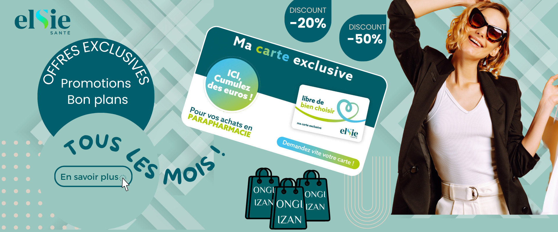 Ma Carte Exclusive - Votre programme fidélité de la PHARMACIE ONGI IZAN