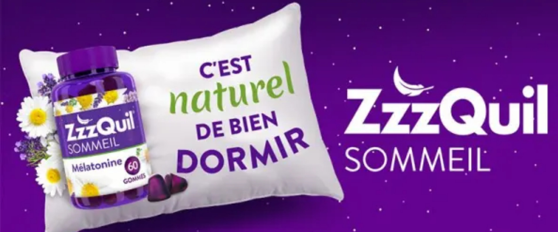 ZZZQUIL C’est naturel de bien dormir !