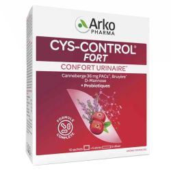 Cys-Control fort confort urinaire 10 sachets + 5 sticks