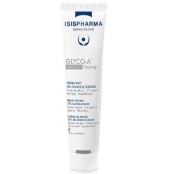 Isispharma Glyco-a crème de nuit peeling 12% d'acide glycolique medium 30ml