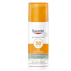 Eucerin Sun Oil Control SPF50+ gel crème peau à imperfections 50 ml