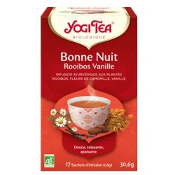Yogi Tea Bonne Nuit Rooibos Vanille 17 Sachets