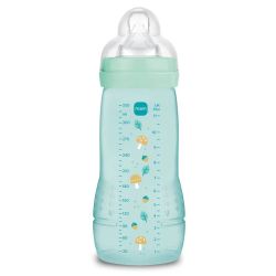 Mam Easy active biberon ergonomique sans bpa 2ᵉ âge 6m+ débit x ice 330ml