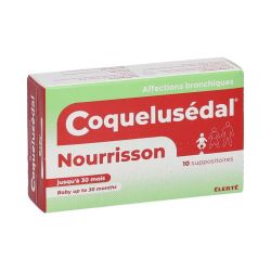 Coquelusedal nourrisson 10 suppositoires