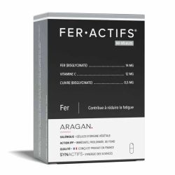 Aragan Synactifs Fer Actifs 60 Gélules