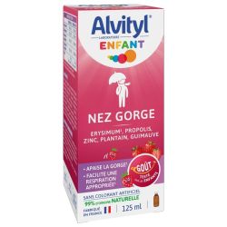 Alvityl Enfant Sirop Nez Gorge 125 ml