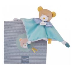Doudou et Compagnie Maé l'Ours Doudou Carré