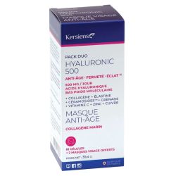 Kersiens Hyaluronic 500 81 gélules + 2 masques offerts