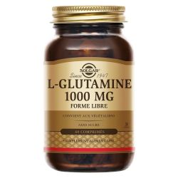 Solgar L-Glutamine 1000mg 60 gélules végétales