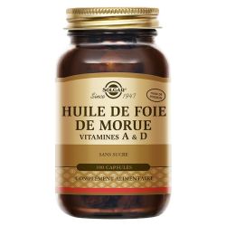 Solgar Huile de foie de morue 100 gélules