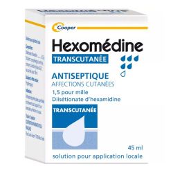 Hexomédine transcutanée solution 45ml