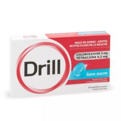 Drill classique sans sucre 24 pastilles