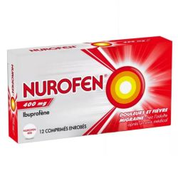 Nurofen 400mg Ibuprofène 12 comprimés enrobés