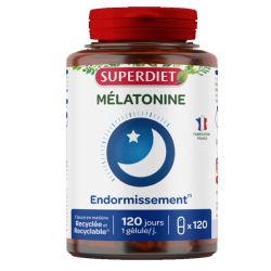 Superdiet Mélatonine 120 gélules