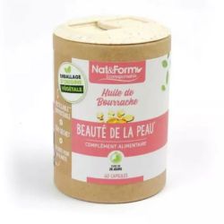 Nat&Form Écoresponsable Huile bourrache onagre 60 capsules