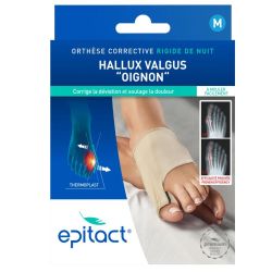 Epitact Orthèse corrective Hallux Valgus nuit 1 unité taille M