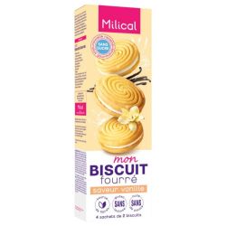 Milical Mon Biscuit Fourré Goût Vanille 8 Biscuits