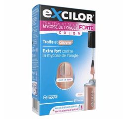 Excilor traitement de la mycose de l'ongle Forte Color Nude 30ml