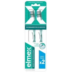 Elmex Sensitive Professional Brosse A Dents Extra Souple x2