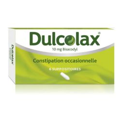 Dulcolax 10 mg 6 Suppositoires