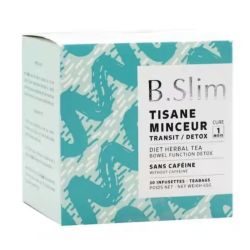 Diet World Tisane B Slim minceur transit détox x15 Infusettes sans cafeine 30 sachets