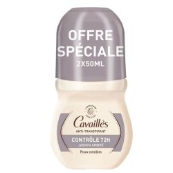 Cavaillès déodorant Intense LP 48h Roll-On 2x50ml
