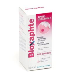 Bausch & Lomb BloXaphte nain de bouche aphtes lésions buccales 100ml