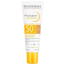 Photoderm Aquafluide Sun Active Defense SPF50+ Dorée 40 ml