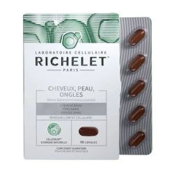 Richelet cheveux peau ongles 90 capsules