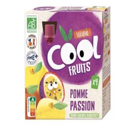 Vitabio Cool Fruits Pomme Passion Acérola 4 x 90g