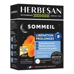Herbesan Sommeil Libération Prolongée 8H 30 comprimés
