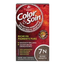 Color & Soin coloration permanente 7N blond doré