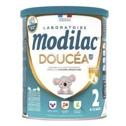 Modilac Doucéa lait en poudre 2 6 à 12 mois 820g