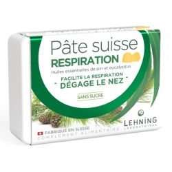 Lehning Pâte suisse respiration pin et eucalyptus 50g