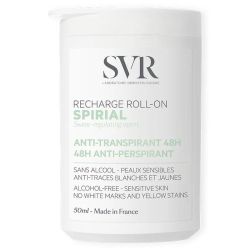 SVR Spirial déodorant anti-transpirant 48H recharge Roll-On 50 ml