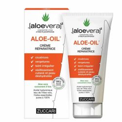Naturancia [aloevera]2 Zuccari aloe-oil crème réparatrice aloe vera et huiles essentielles 150ml