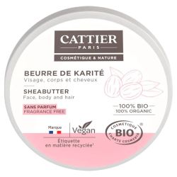Cattier Beurre de karité Sans Parfum bio 20 g