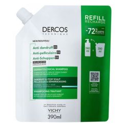 Vichy Dercos shampoing traitant anti-pelliculaire cheveux normaux à gras 390 ml