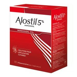 ALOSTIL 5% Solution 3 flacons de 60ml