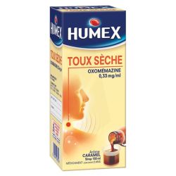 Humex sirop toux sèche Oxomemazine sans sucre 150 ml
