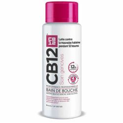 Cb12 Bain de bouche gencives sensibles menthe fraîche 12h 250ml