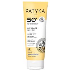 Patyka lait solaire corps SPF50+ bio 100ml