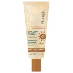 Placentor Végétal fluide solaire correcteur de taches SPF50 40ml