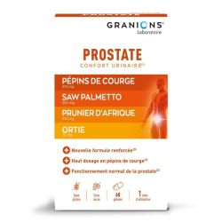 Granions Prostate Confort Urinaire 60 gélules