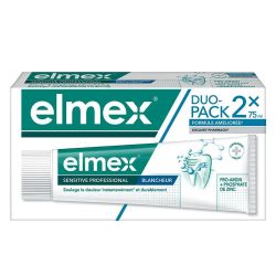 Elmex Sensitive Professional Dentifrice Blancheur 2x75ml