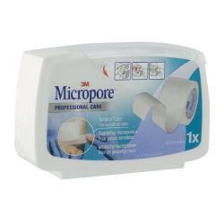Micropore 25mm x 5m Blanc devidoir