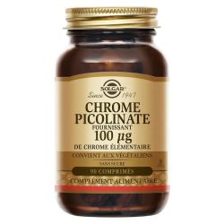 Solgar Chromium Picolinate 100µg 90 comprimés